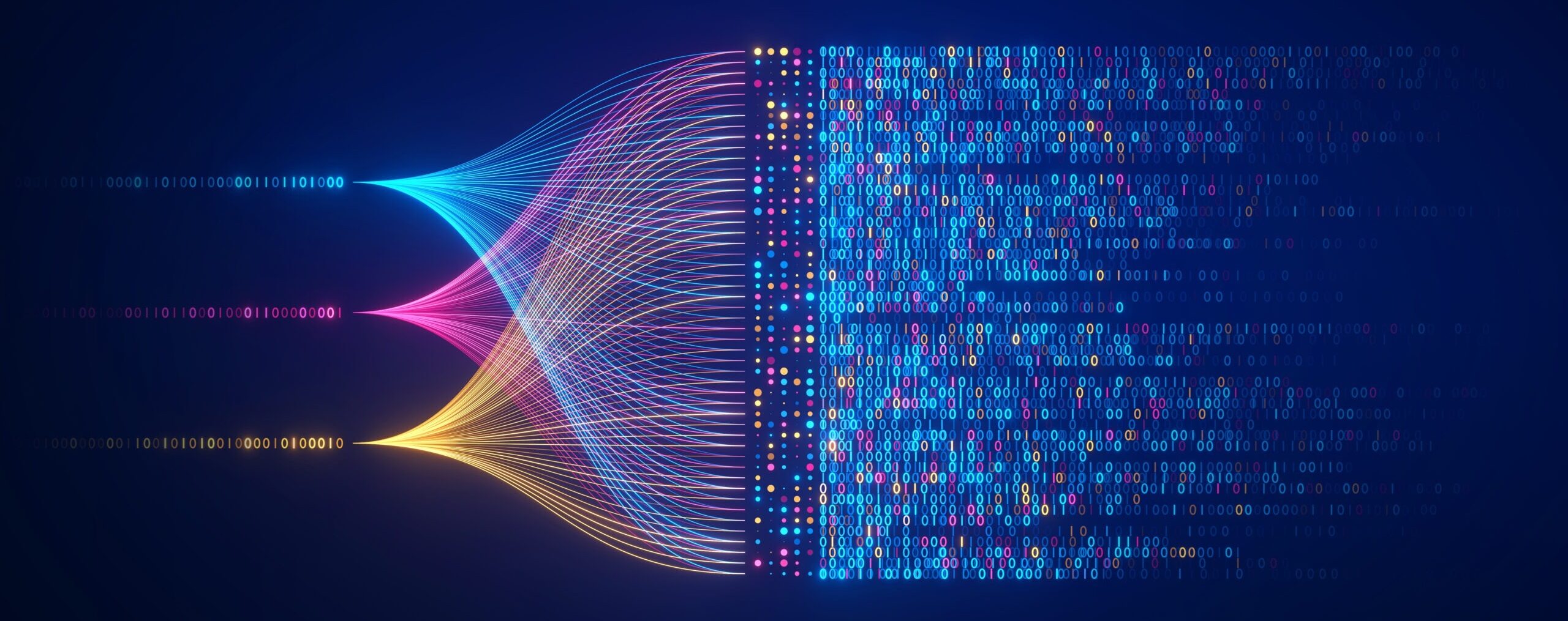 Representation of a deep neural network with inputs and outputs